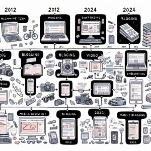history of blogging