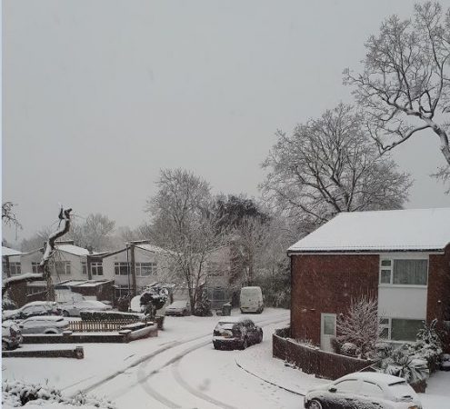 Snow In Harrow: So Counting My Blessings • Joy Healey