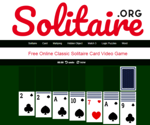 playing online solitaire