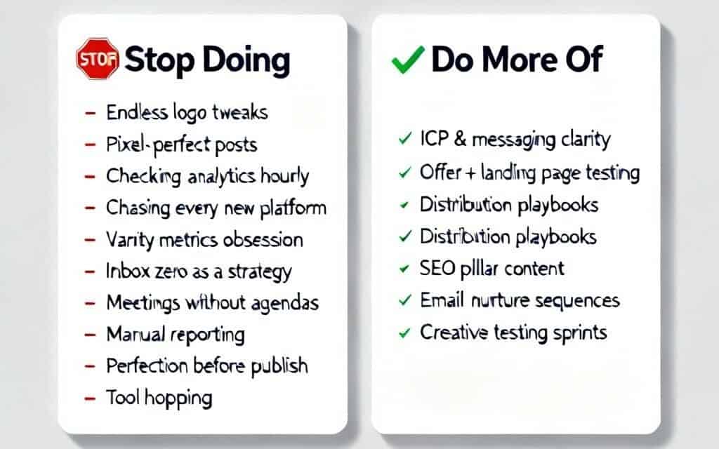 Why Every Marketer Needs An Affiliate’s “Stop Doing” List