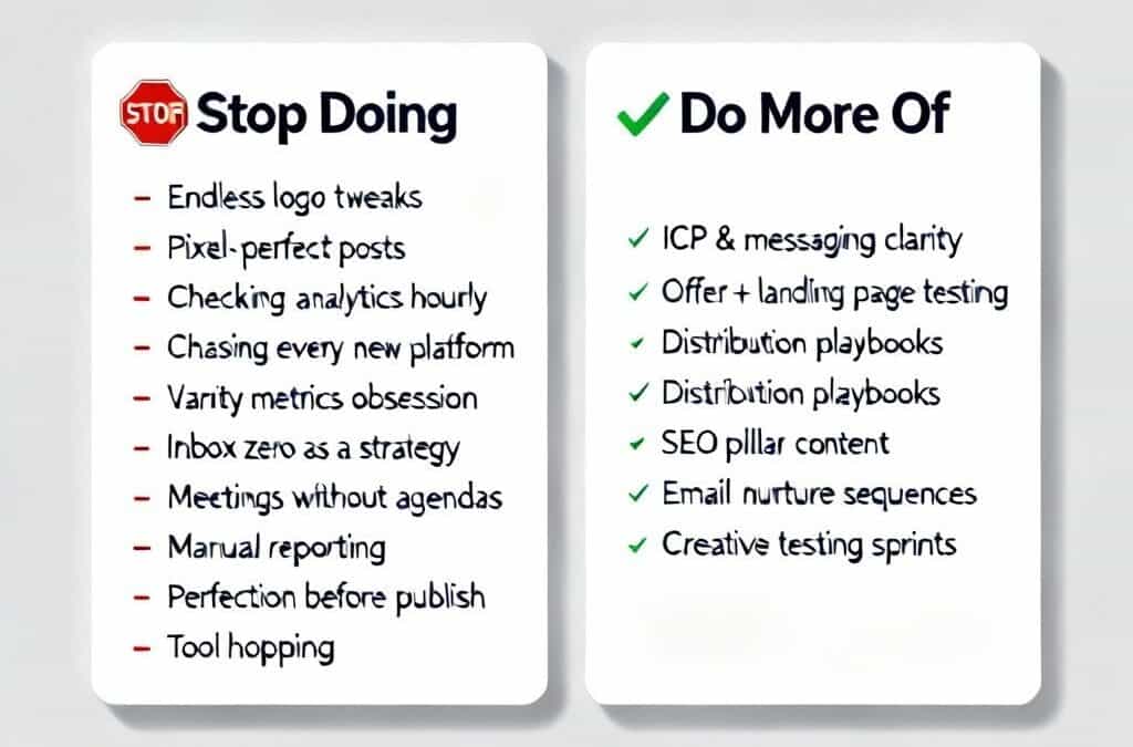 Why Every Marketer Needs An Affiliate’s “Stop Doing” List