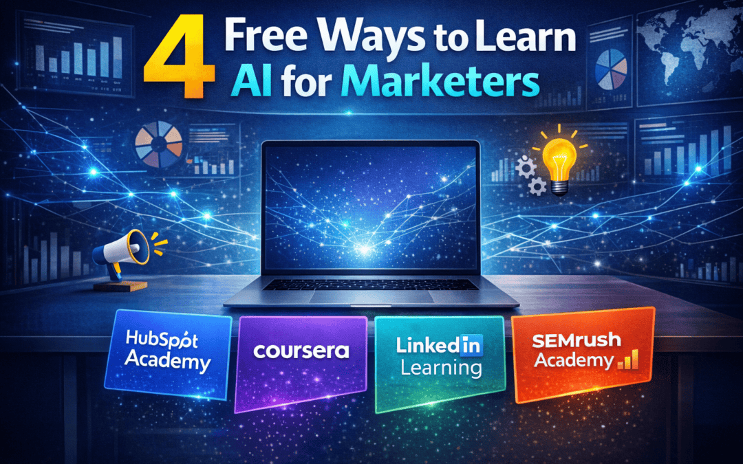 4 Free AI Courses That Will Actually Make You Better at Marketing