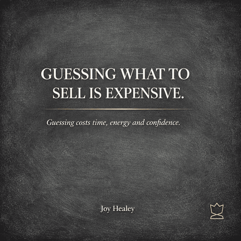 deciding what to sell