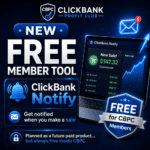 How to get ClickBank Sales Notifications 1