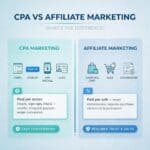 difference between cpa and affiliate marketing