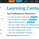 getting started with GetResponse