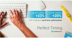 Timing emails with GetResponse